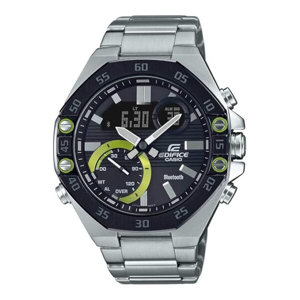 Casio Edifice Bluetooth Chronograph Black Dial Men's Watch - ECB-10DB-1ADF(ED493)